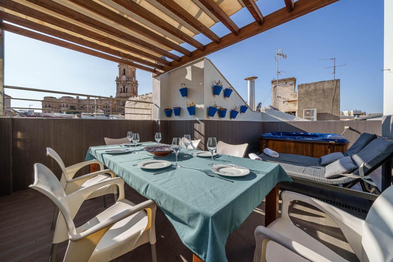 Apartamentos Gibralfaro Centro Málaga Kültér fotó