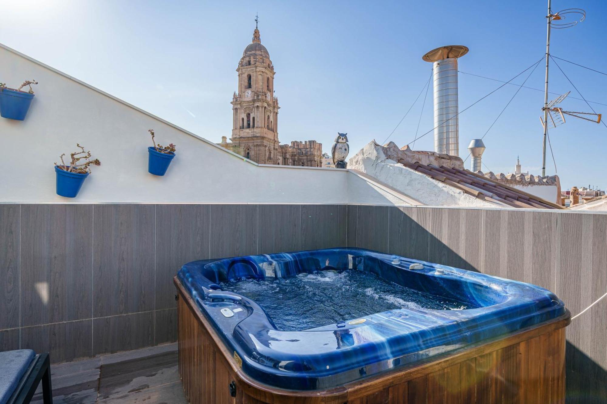 Apartamentos Gibralfaro Centro Málaga Kültér fotó