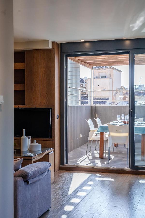 Apartamentos Gibralfaro Centro Málaga Kültér fotó
